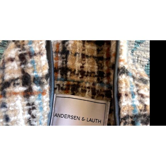 Anthropologie Anderson & Lauth Taupe Plaid Capelet OS - Picture 8 of 11